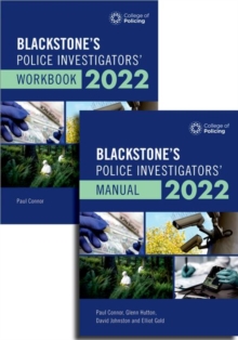 Image for Blackstone's Police Investigators' Manual and Workbook 2022