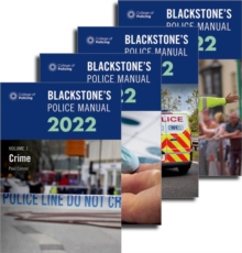 Image for Blackstone's police manual 2022