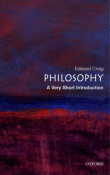 Image for Philosophy: A Very Short Introduction