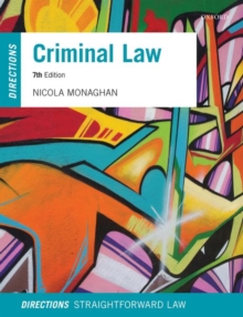 Image for Criminal law directions