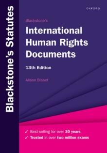 Image for Blackstone's international human rights documents