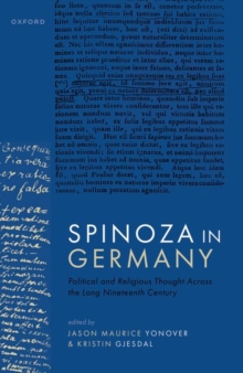 Image for Spinoza in Germany