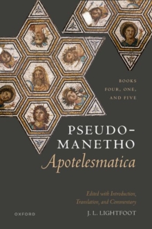 Image for Pseudo-Manetho, Apotelesmatica