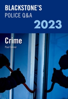 Image for Blackstone's police Q&A 2023Volume 1,: Crime 2023