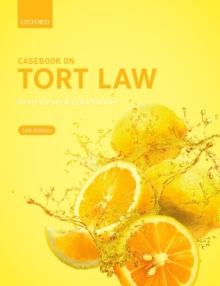 Image for Casebook on tort law