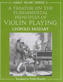 Treatise on the Fundamental Principles of Violin Playing