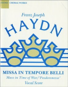 Image for Missa in Tempore Belli (Mass in Time of War/Paukenmesse)