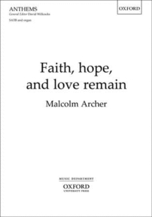 Faith, hope, and love remain