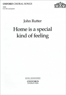 Home is a special kind of feeling