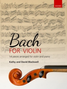 Image for Bach for Violin : 14 pieces arranged for violin and piano