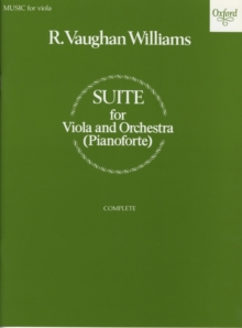 Image for Suite for viola and orchestra (pianoforte)  : complete