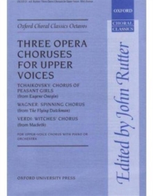Image for Three opera choruses for upper voices