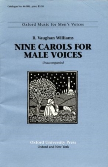 Image for Nine Carols for male voices
