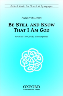 Image for Be Still and Know That I am God