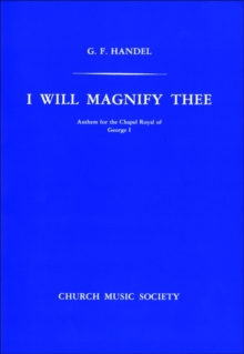 Image for I will magnify Thee