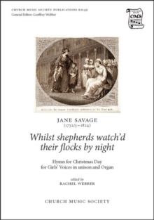 Image for Whilst shepherds watch'd their flocks by night