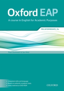 Image for Oxford EAP: Pre-Intermediate/B1: Student's Book and DVD-ROM Pack