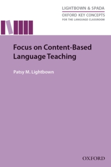Image for Focus on content-based language teaching