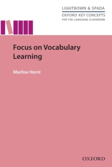 Image for Focus on vocabulary learning
