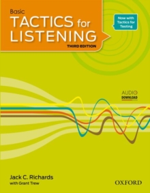 Image for Basic tactics for listening  : more listening, more testing, more effective