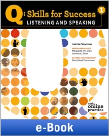 Image for Q Skills for Success: Listening and Speaking 1: e-book - buy codes for institutions