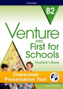 Image for Venture into first for schools: Student's book pack