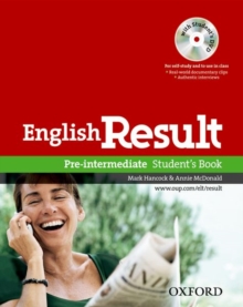 Image for English Result: Pre-Intermediate: Student's Book with DVD Pack