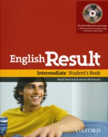 Image for English Result: Intermediate: Student's Book with DVD Pack
