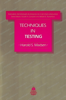 Image for Techniques in Testing