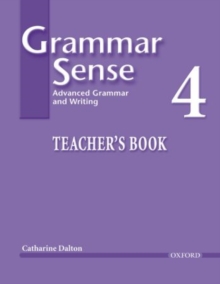 Image for Grammar sense4,: Teacher's book
