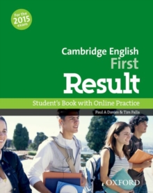 Image for Cambridge English: First Result: Student's Book and Online Practice Pack