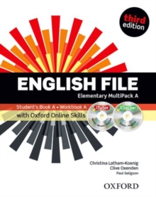 Image for English File third edition: Elementary: MultiPACK A with Oxford Online Skills : The best way to get your students talking