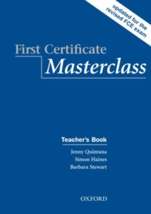 Image for First Certificate Masterclass: Teacher's Book