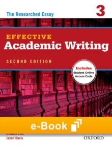 Image for Effective Academic Writing: 3: e-book - buy codes for institutions