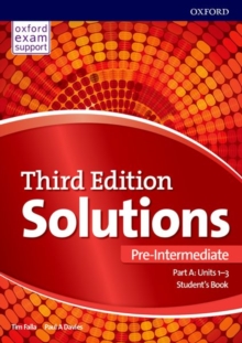 Solutions: Pre-Intermediate: Student’s Book A Units 1-3: Leading the way to success