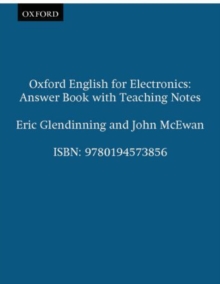 Image for Oxford English for Electronics