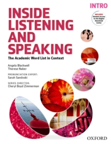 Image for Inside Listening and Speaking: Intro: Student Book : The Academic Word List in Context