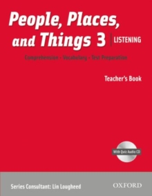Image for People, Places, and Things Listening: Teacher's Book 3 with Audio CD