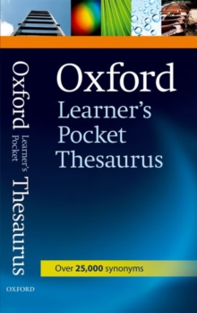 Image for Oxford Learner's Pocket Thesaurus