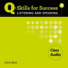 Image for Q Skills for Success Listening and Speaking: 3: Class CD