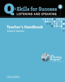 Image for Q Skills for Success: Listening and Speaking 2: Teacher's Book with Testing Program CD-ROM