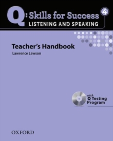 Image for Q Skills for Success: Listening and Speaking 4: Teacher's Book with Testing Program CD-ROM