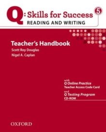 Image for Q Skills for Success: Reading and Writing 5: Teacher's Book with Testing Program CD-ROM