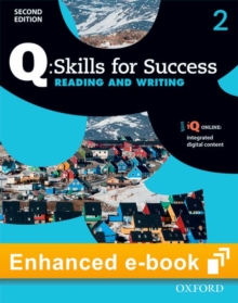Image for Q Skills for Success: Level 2: Reading & Writing Student e-book with iQ Online - buy codes for institutions