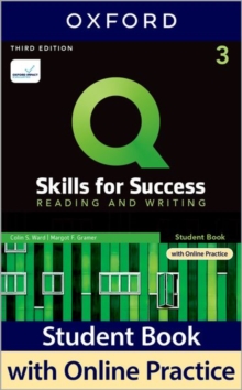 Image for Q: Skills for Success: Level 3: Reading and Writing Student Book with iQ Online Practice