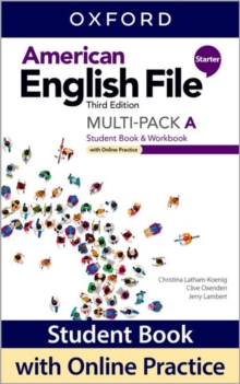 Image for American English File: Starter: Student Book/Workbook Multi-Pack A with Online Practice