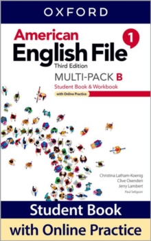 Image for American English File: Level 1: Student Book/Workbook Multi-Pack B with Online Practice