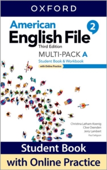 Image for American English File: Level 2: Student Book/Workbook Multi-Pack A with Online Practice