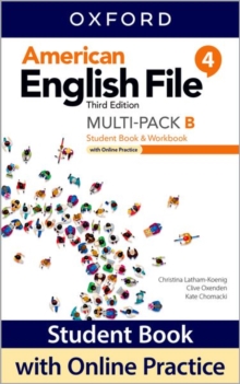 Image for American English File: Level 4: Student Book/Workbook Multi-Pack B with Online Practice