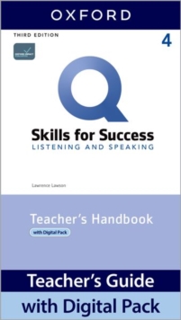 Image for Q: Skills for Success: Level 4: Listening and Speaking Teacher's Handbook with Teacher's Access Card